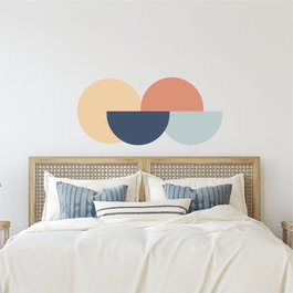 Wallity Sticker Decorativo para Pared MB-00101 Multicolor 100 x 45 cm